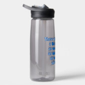 愛と人生と友情についての引用文 ウォーターボトル (右面)