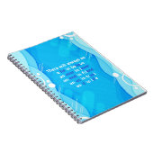 愛と人生と友情についての引用文 ノートブック (右側)