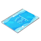 愛と人生と友情についての引用文 ノートブック (左側)