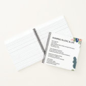 愛と人生の詩やる気を起こさせるに勝つ ノートブック (内部)