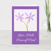 愛と信仰がしっかりとるカード カード (正面)