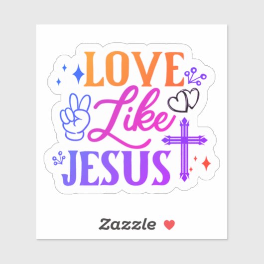 愛と信仰の聖句シール シール (シート)