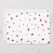 愛と優しさを広めるフォトバレンタインデー シーズンカード (裏面)