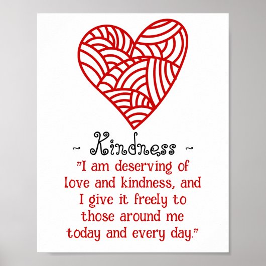 愛と優しさ ポスター (正面)