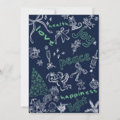 愛と光のクリスマス＆ホリデーカード シーズンカード (裏面)