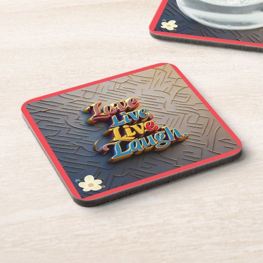 「愛と光は常に」 コースター (左側)