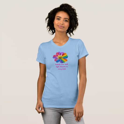 愛と光を放て  Tシャツ (正面フル)