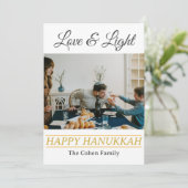 愛と光 |ハヌカシンプルー家の写真 シーズンカード (スタンド正面)