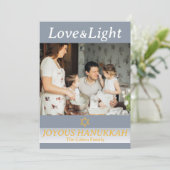 愛と光 |ハヌカシンプルー家の写真 シーズンカード (スタンド正面)