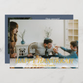 愛と光 |ハヌカシンプルー家の写真 シーズンカード (正面/裏面)