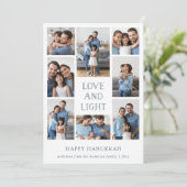 愛と光 |フォトファミ数々のリーハヌカー シーズンカード (スタンド正面)