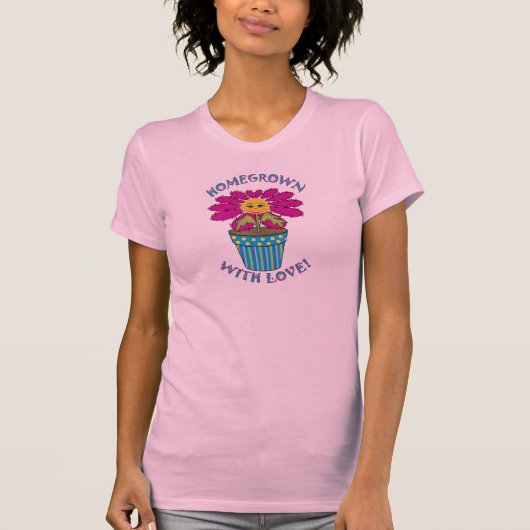 愛と共に故郷で育った Tシャツ (正面)