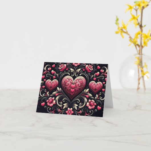 愛と共に… カード (黄色い花)