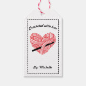 愛と共謀した気にインストラクション ギフトタグ (正面)