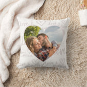愛と写真信じのピローパーソナライズされたギフト クッション (ブランケット)