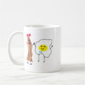 愛と卵 コーヒーマグカップ (左)
