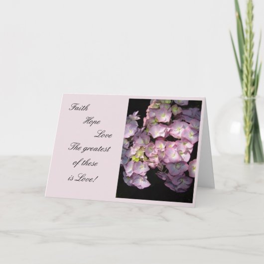 愛と友情 カード (正面)