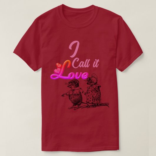 愛と呼びなさい。 Tシャツ (デザイン正面)
