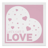 愛と呼ぼう。 ポスター (正面)