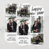 愛と喜びに満ちた新年をお迎えください　ラブホリデーカード シーズンカード (正面/裏面)