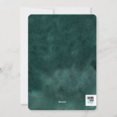 愛と喜びの水の色エメラルド シーズンカード (裏面)