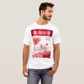 愛と喜びをこのバレンタインデー💕 Tシャツ (正面フル)