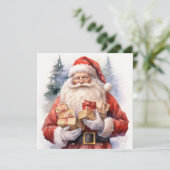 愛と喜びを祝う:クリスマスの魔法 シーズンカード (スタンド正面)