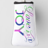 愛と喜びゴルフヘカラフルッドカバー ゴルフヘッドカバー (回転90)