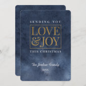 愛と喜びサファイアエメラルド シーズンカード (正面/裏面)