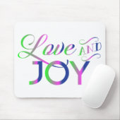 愛と喜びマウカラフルスパッド マウスパッド (マウス)
