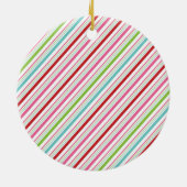 愛と喜び |写真パーソナライズされたオーナメント セラミックオーナメント (裏面)