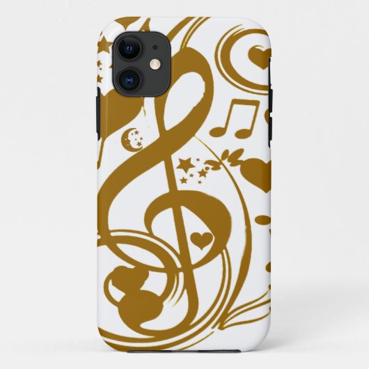 愛と喜び – 金ゴールド_ Case-Mate iPhoneケース (裏面)