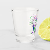 愛と喜カラフルび ショットグラス (左)