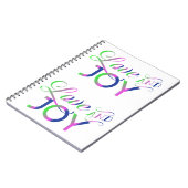 愛と喜カラフルび ノートブック (左側)