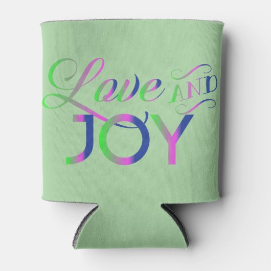 愛と喜カラフルび 缶クーラー (正面)