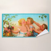 愛と嫉妬プリント バスタオル (バスタオル)