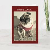 愛と孤独な家 カード (正面)