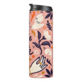 愛と対称の組み合わせで作られる – ヴィンテージ要素 タンブラー (回転右)