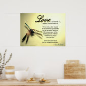愛と尊敬の引用文 ポスター (キッチン)