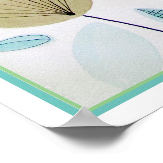 愛と尊敬の知恵の引用文ポスター ポスター (角)