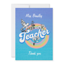 愛と尊敬を込めて先生ありがとう