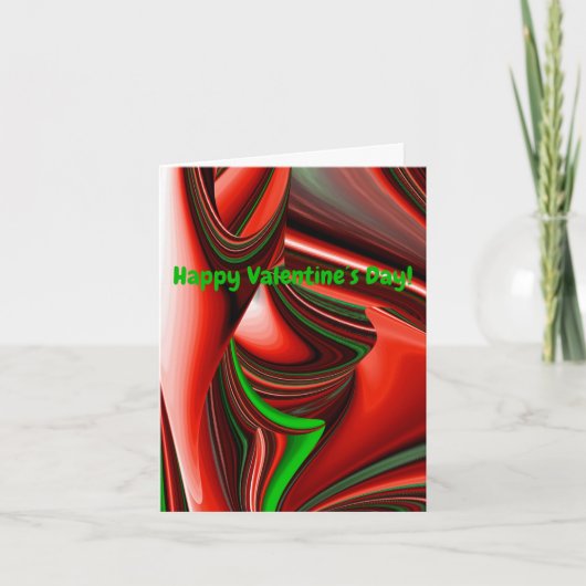 愛と希望の精神抽象芸術3Dレインボワート シーズンカード (正面)