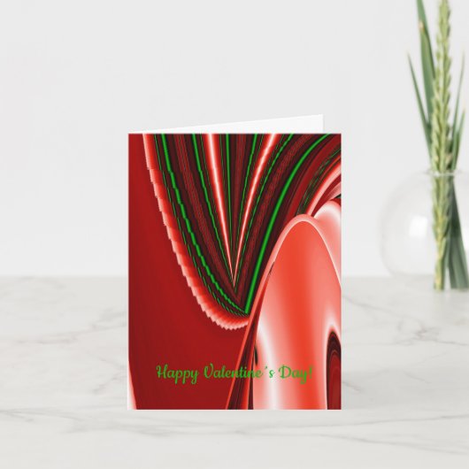 愛と希望の精神抽象芸術3Dレインボワート シーズンカード (正面)