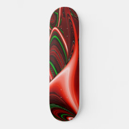 愛と希望の精神抽象芸術3Dレインボワート スケートボード