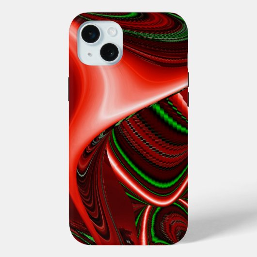愛と希望の精神抽象芸術3Dレインボワート Case-Mate iPhoneケース (裏面)
