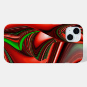 愛と希望の精神抽象芸術3Dレインボワート Case-Mate iPhoneケース (裏面 (横))