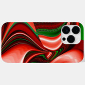 愛と希望の精神抽象芸術3Dレインボワート Case-Mate iPhoneケース (裏面 (横))