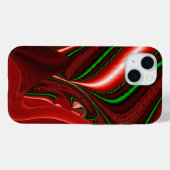 愛と希望の精神抽象芸術3Dレインボワート Case-Mate iPhoneケース (裏面 (横))
