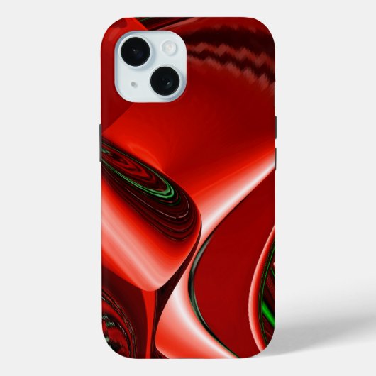 愛と希望の精神抽象芸術3Dレインボワート Case-Mate iPhoneケース (裏面)