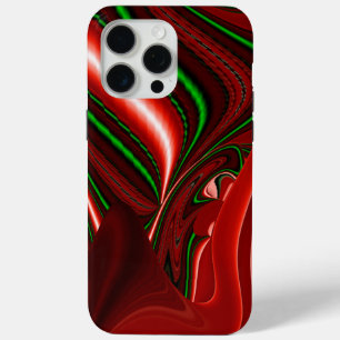 愛と希望の精神抽象芸術3Dレインボワート iPhone 15 PRO MAXケース
